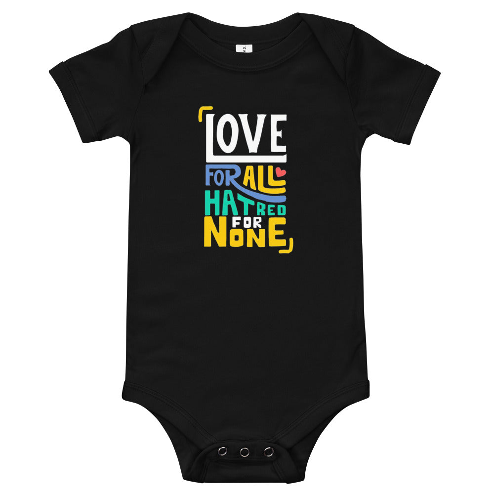 Love For All - Baby short sleeve one piece