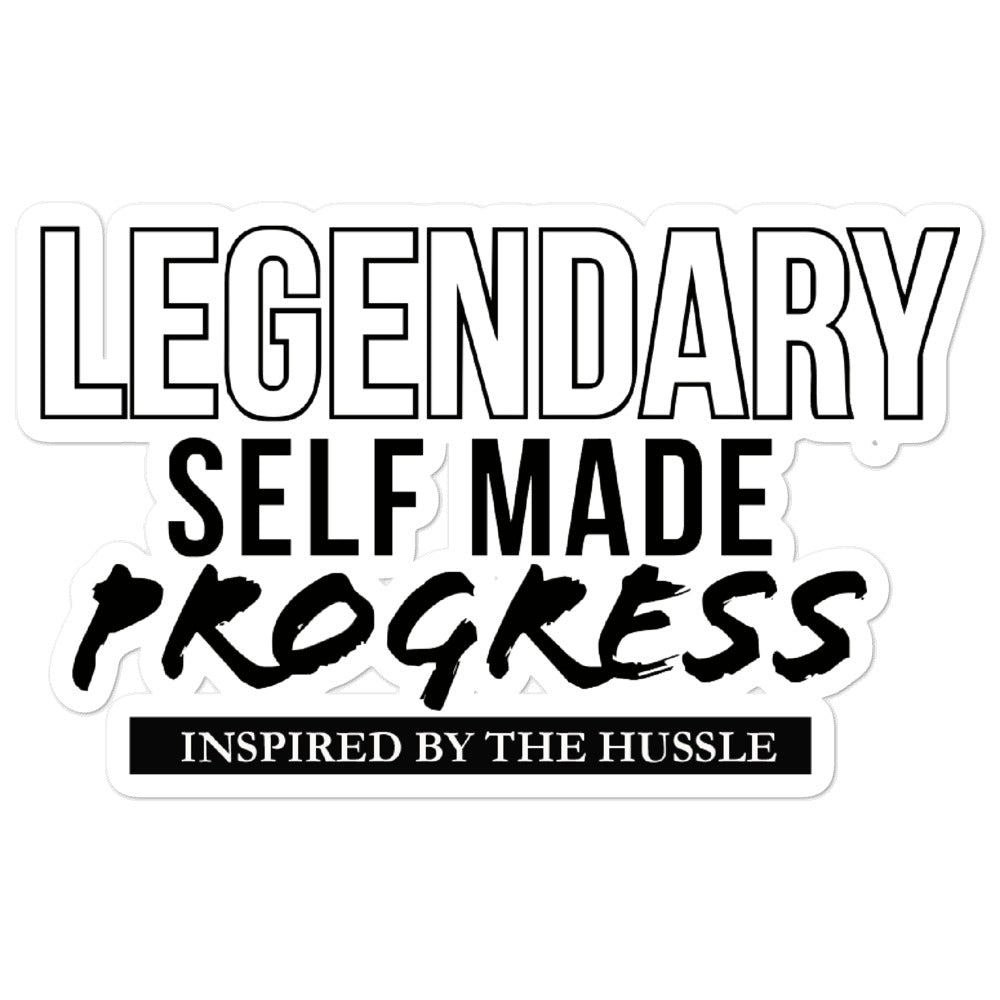 LEGENDARY SELF MADE Bubble-free stickers