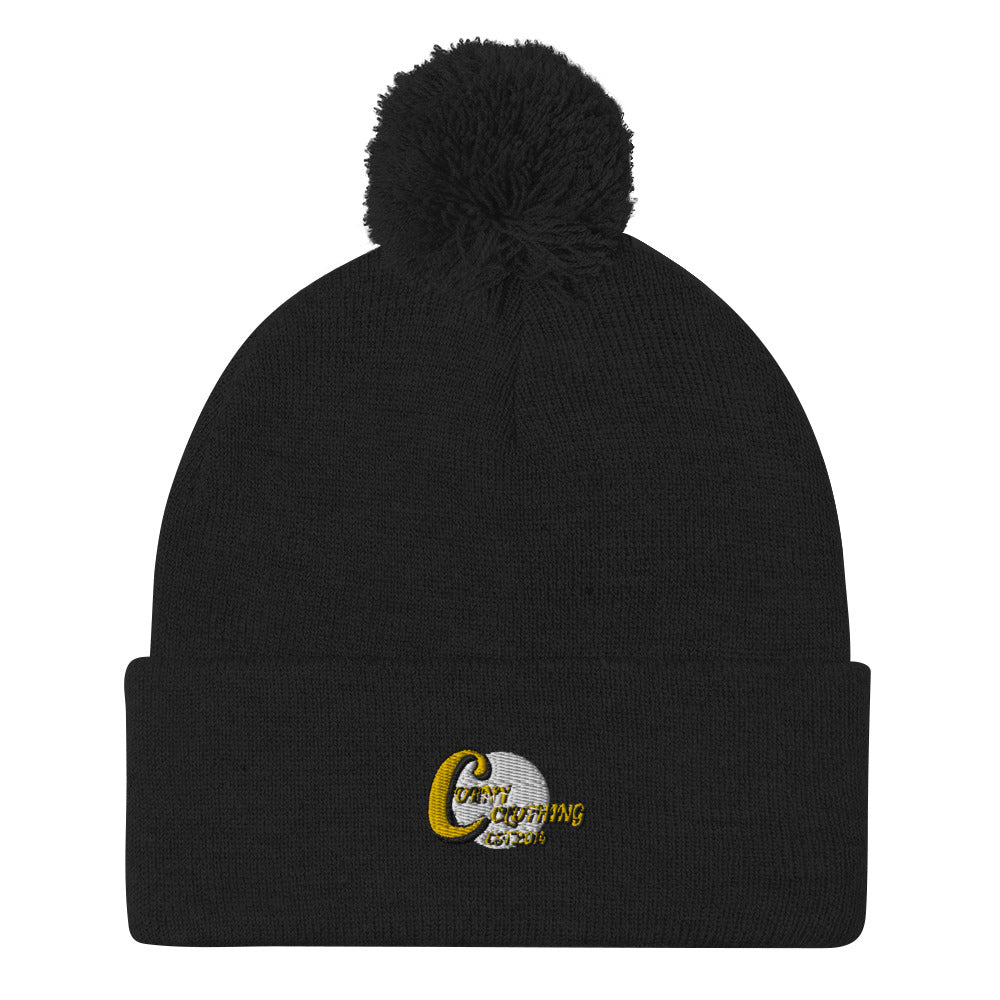 Corny Clothing - Pom-Pom Beanie