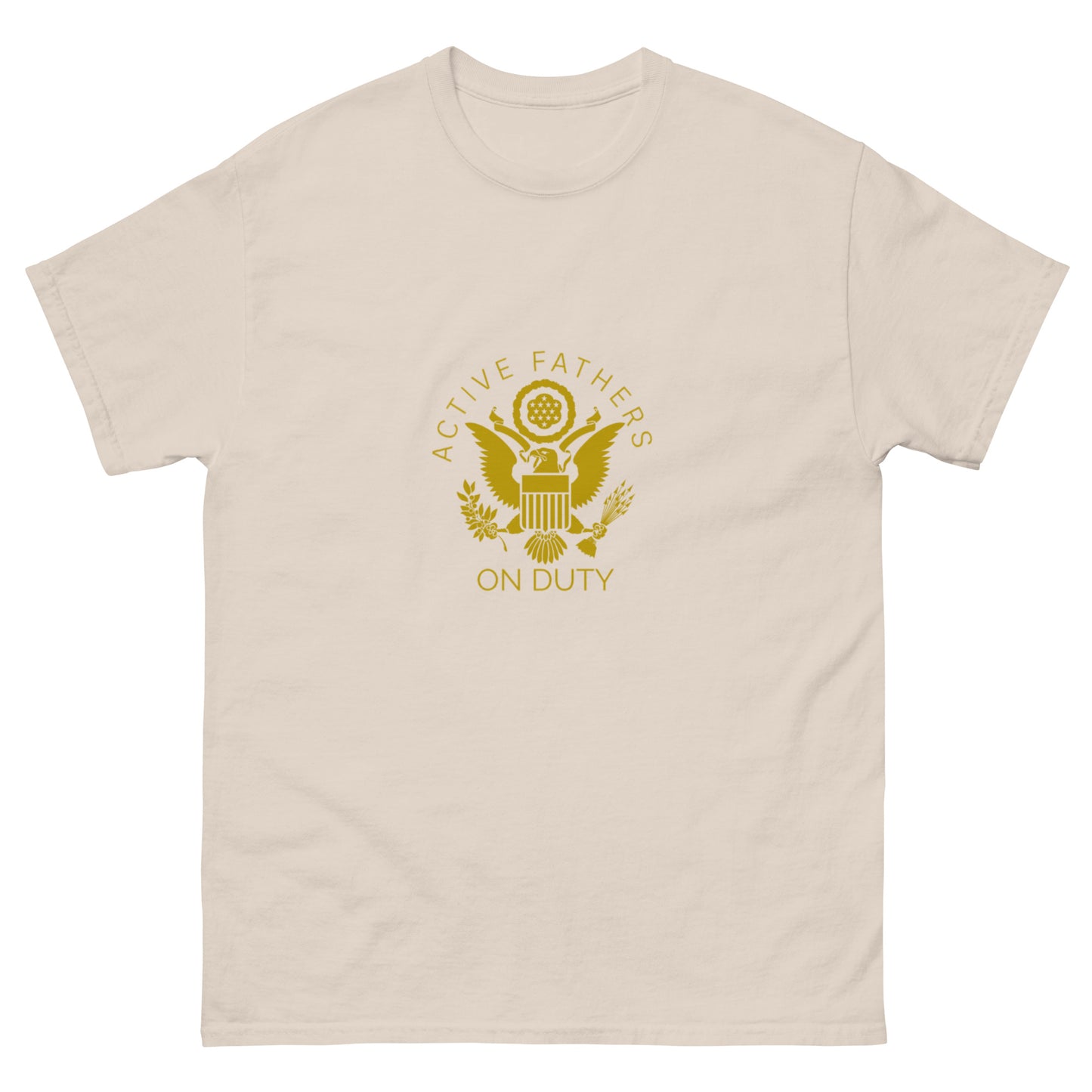 Active Fathers on Duty Men's classic tee