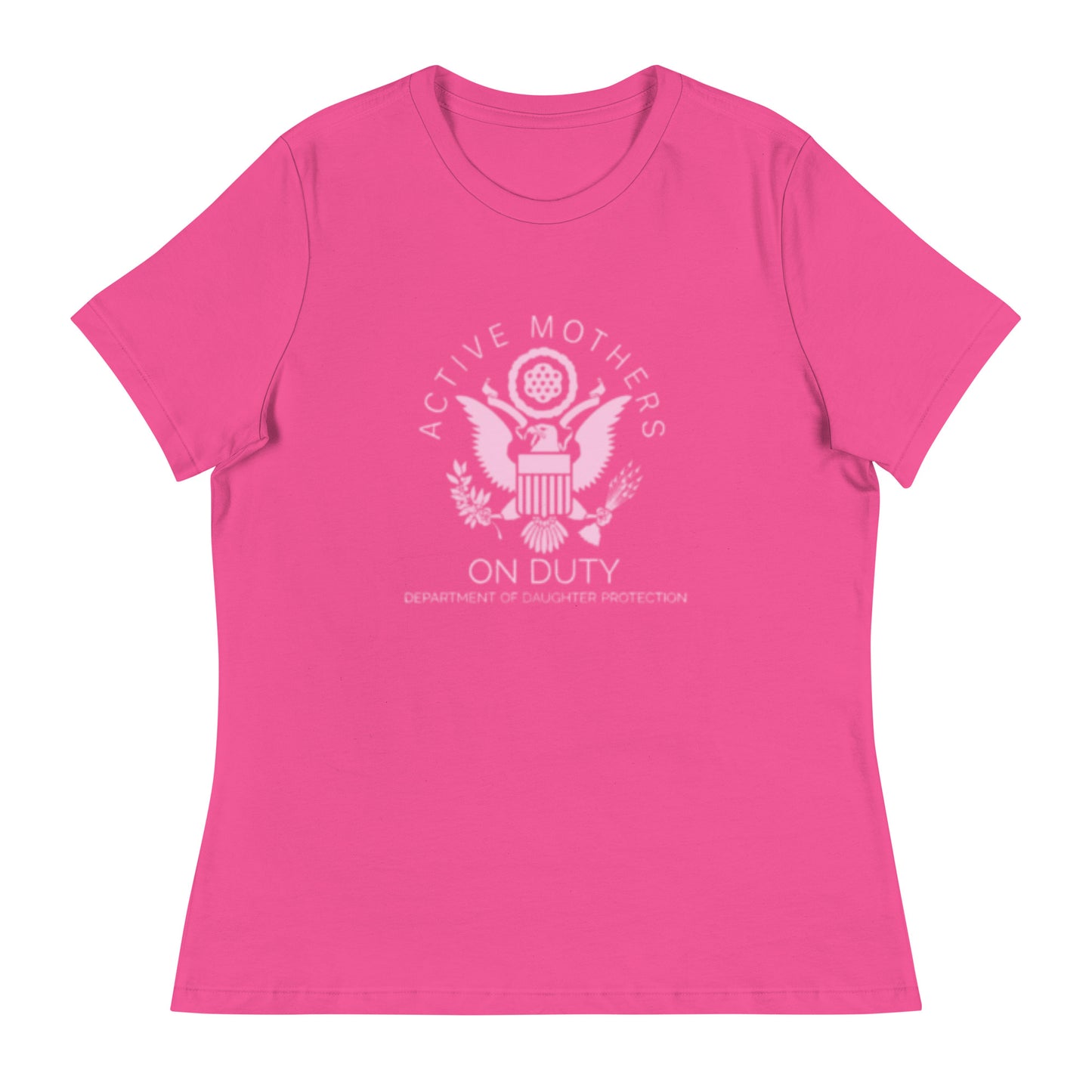 Active Mothers on Duty-Women's Relaxed T-Shirt
