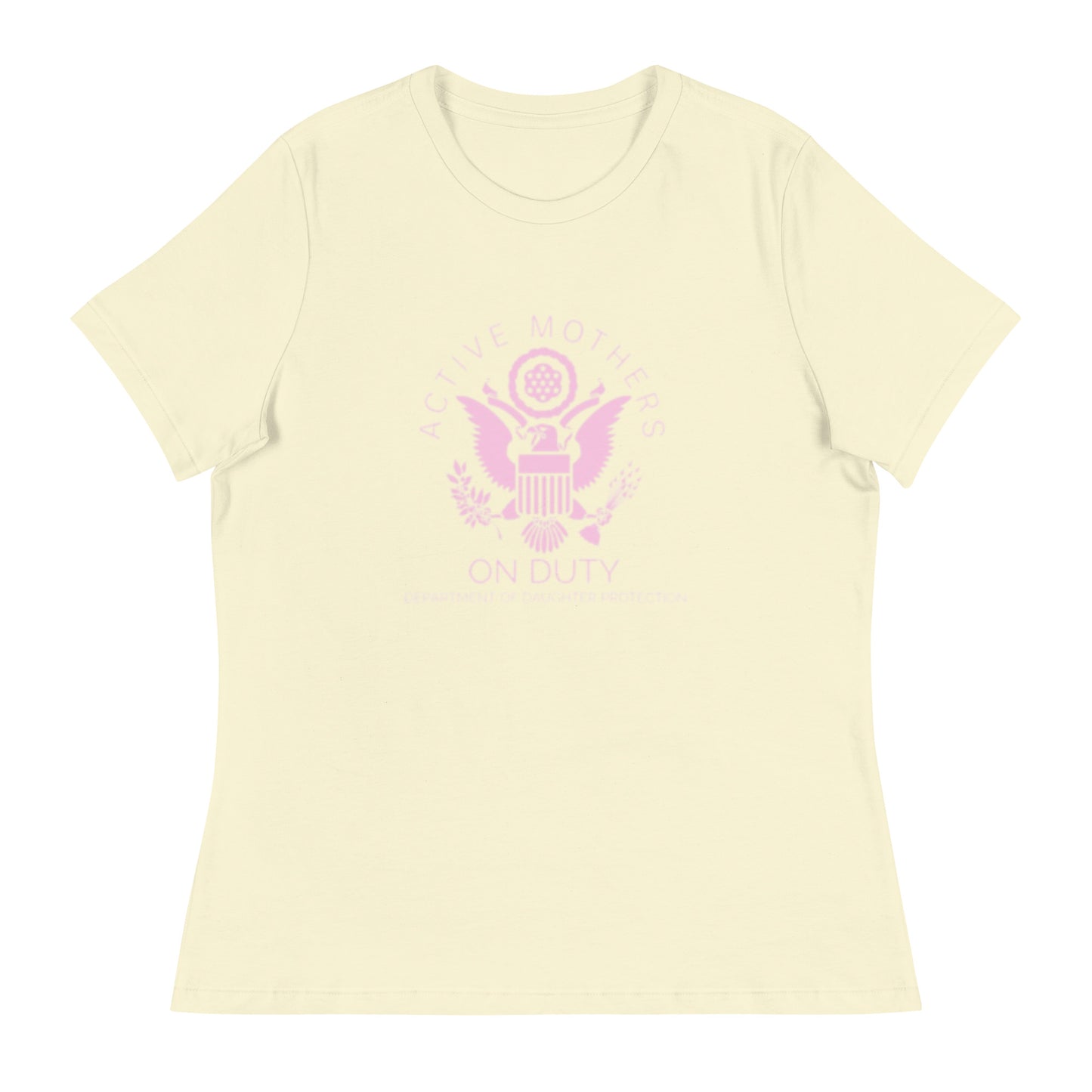 Active Mothers on Duty-Women's Relaxed T-Shirt