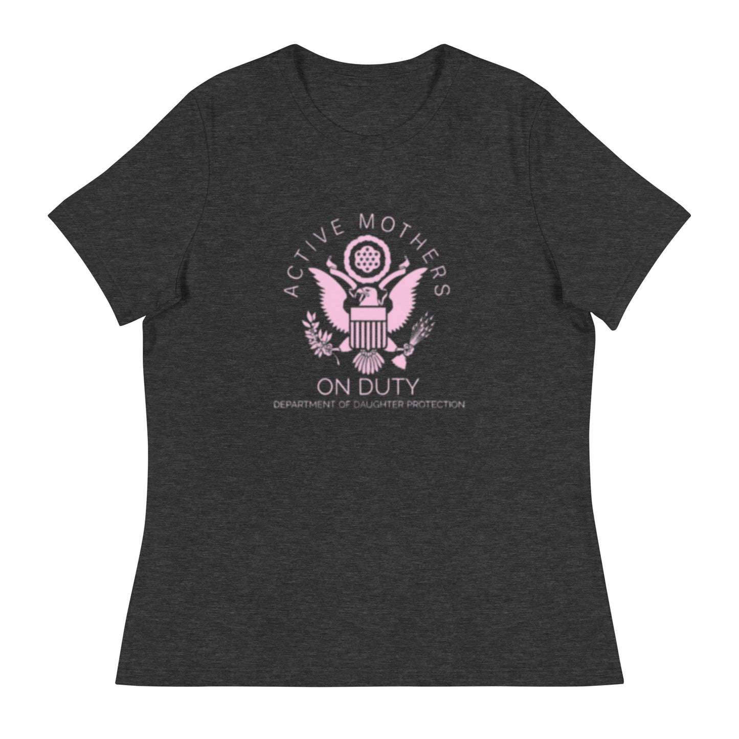 Active Mothers on Duty- Women's Relaxed T-Shirt