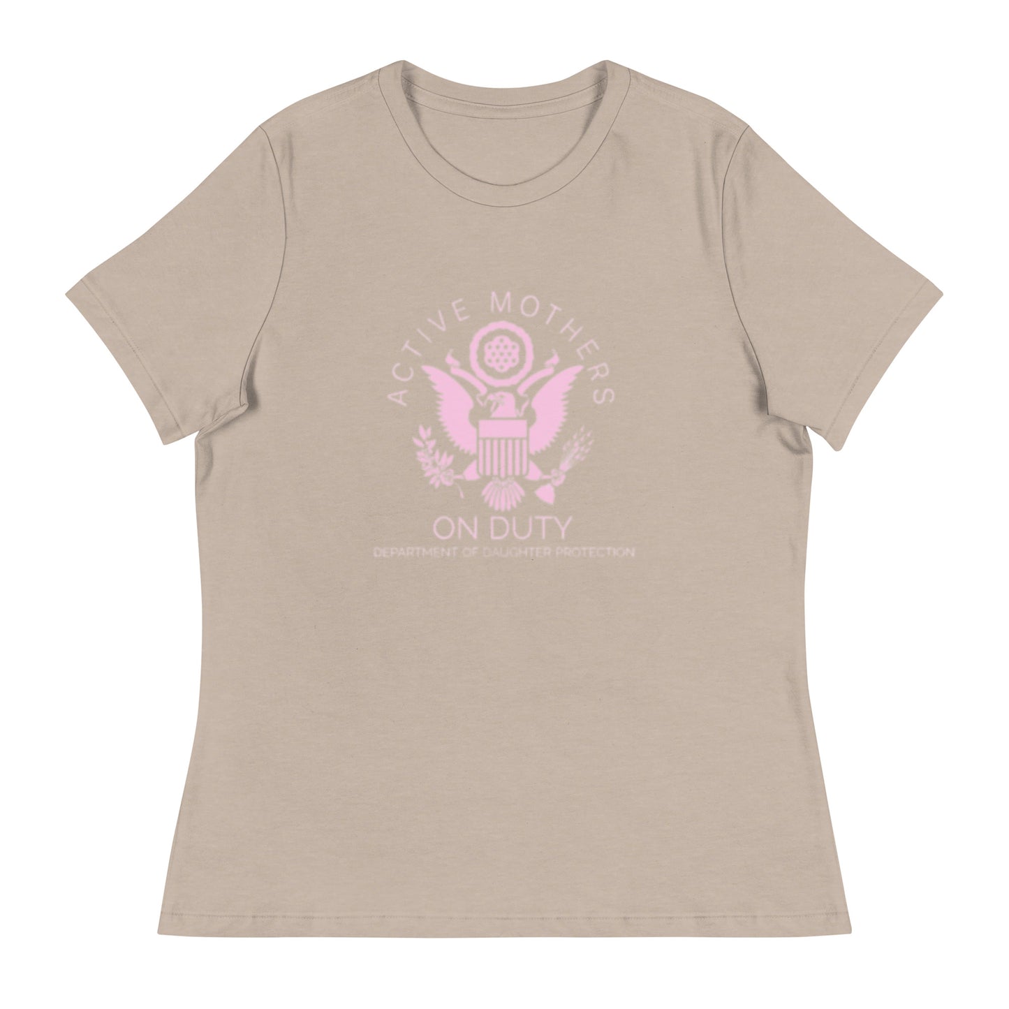 Active Mothers on Duty- Women's Relaxed T-Shirt