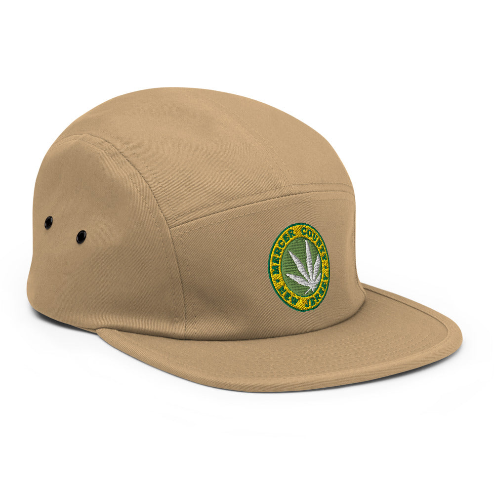 Mercer County  NJ  CHRONIC LEAF Five Panel Cap