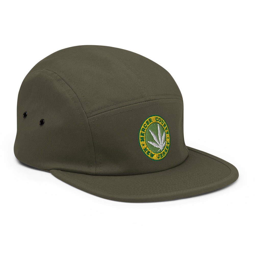 Mercer County  NJ  CHRONIC LEAF Five Panel Cap