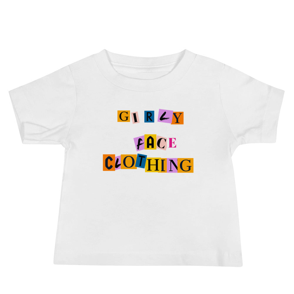 Girly Face Clothing - Baby Jersey Short Sleeve Tee