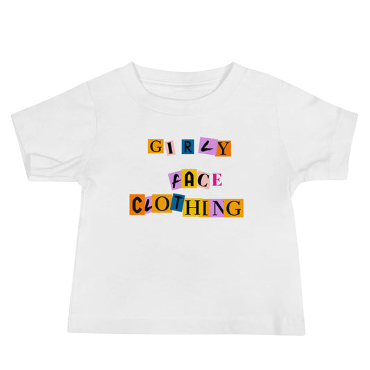 Girly Face Clothing - Baby Jersey Short Sleeve Tee