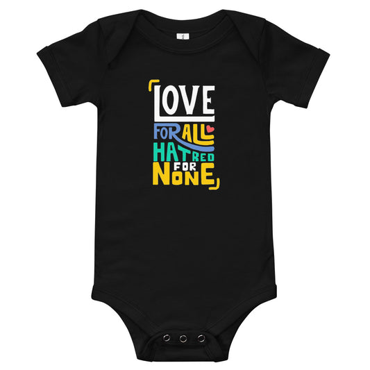 Love For All - Baby short sleeve one piece