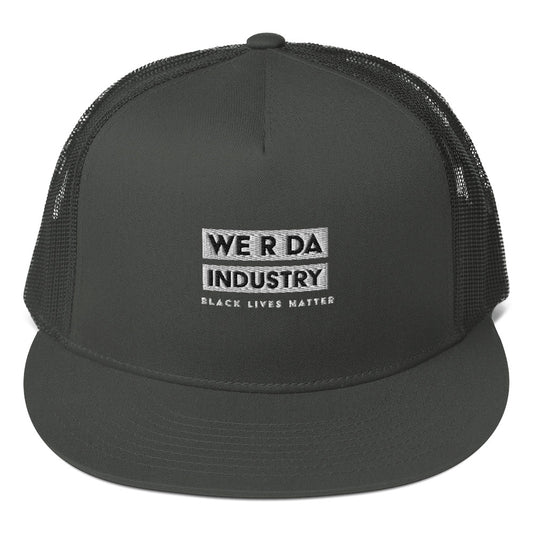 WE R DA INDUSTRY BLACK LIVS MATTER Mesh Back Snapback