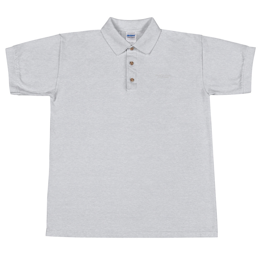 Hunter Ryan Collection Embroidered Polo Shirt