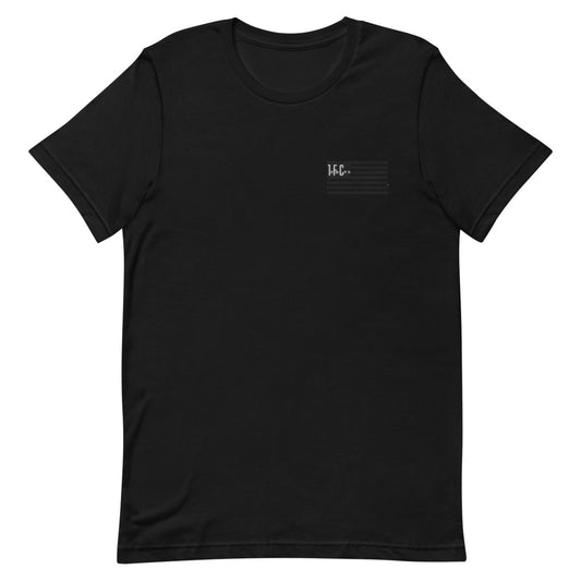 1ST Fam Clothing  Black Flag Short-Sleeve Unisex T-Shirt