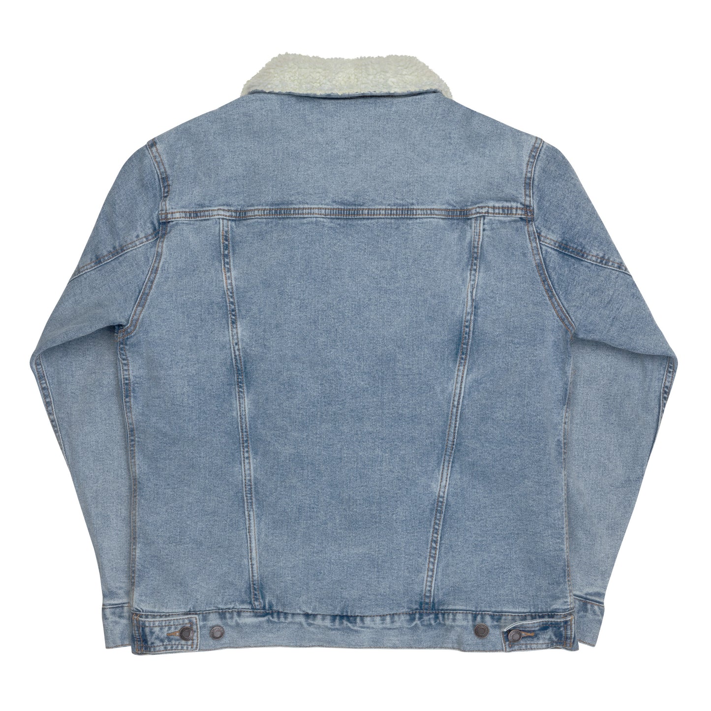 1st  Family Collection-Unisex denim sherpa jacket
